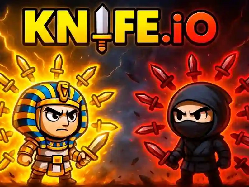 Permainan Knife.io secara online