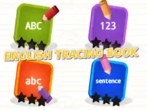Permainan English Tracing Book secara online