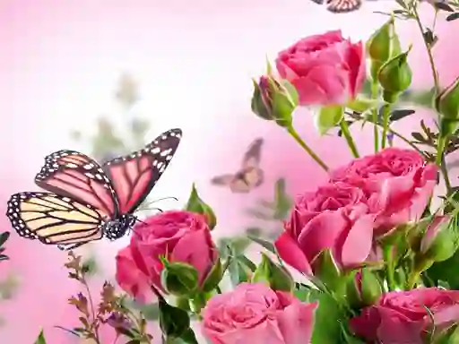 Permainan Butterflies Puzzle secara online