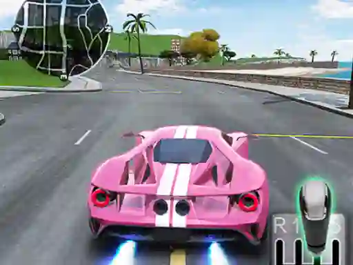 Permainan Traffic Zone Car Racer secara online