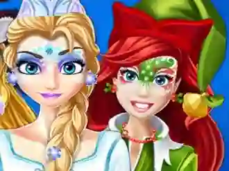 Permainan Christmas Face Painting secara online