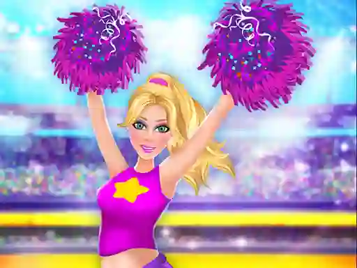 Permainan Highschool Cheerleader Dressup secara online