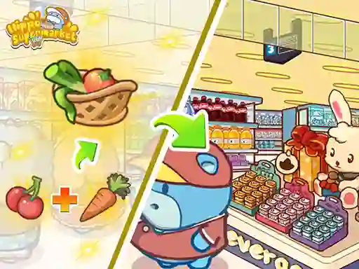 Permainan Hippo Supermarket secara online