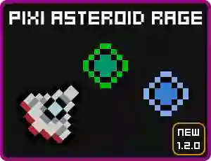 Permainan Pixi Asteroid Rage secara online