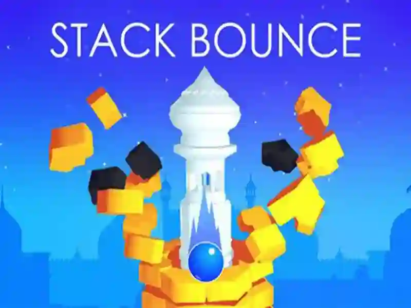 Permainan Stack Bounce secara online