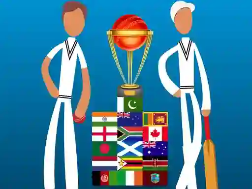 Permainan Last Man Cricket World Cup secara online