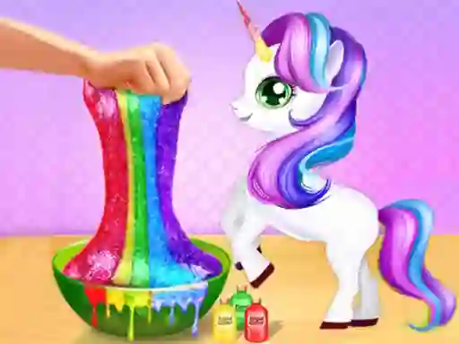 Permainan Unicorn Slime Maker secara online