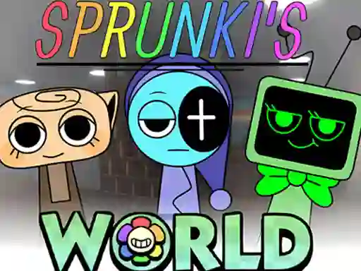 Permainan Sprunkis WORLD All MOD secara online