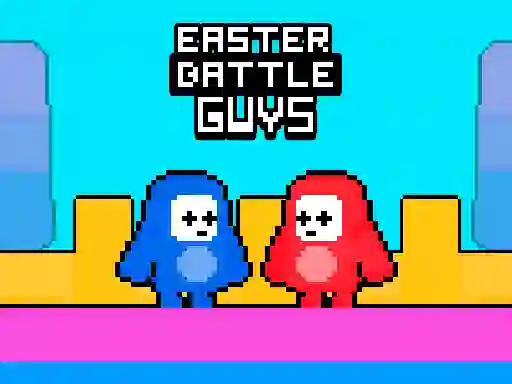 Permainan Easter Battle Guys secara online