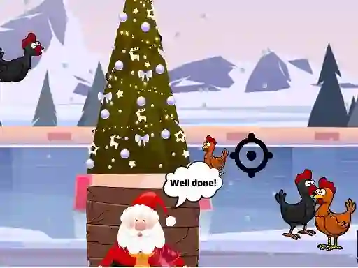 Permainan Christmas Chicken Shoot secara online
