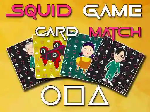 Permainan Squid Game Memory Card Match secara online