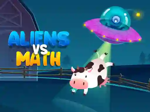 Permainan Aliens Vs Math secara online