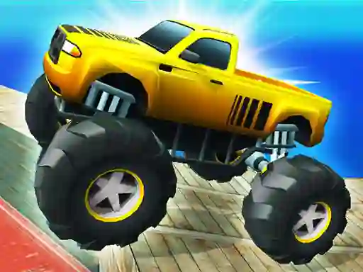 Permainan Monster Truck Port Stunt secara online