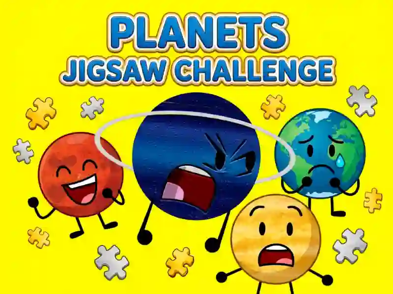 Permainan Planets Jigsaw Challenge secara online