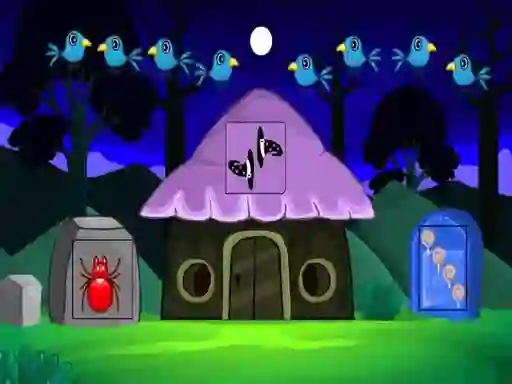 Permainan Halloween Forest Escape 2 secara online
