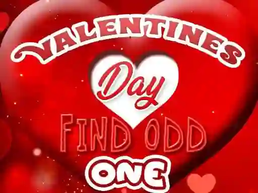 Permainan Valentines Day Find Odd One secara online