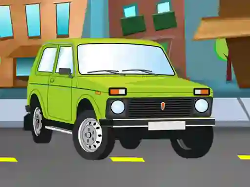 Permainan Russian Cars Differences secara online