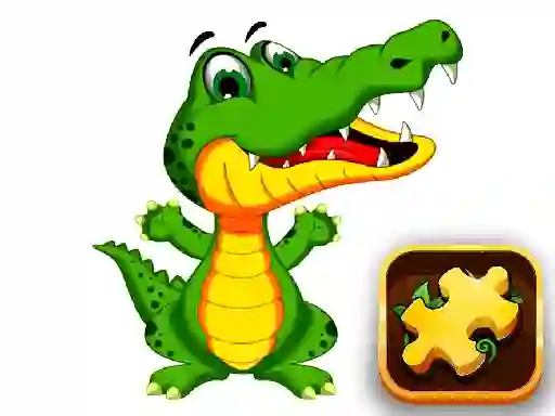 Permainan Aligator Puzzle secara online