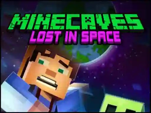 Permainan Minecaves Lost in Space secara online