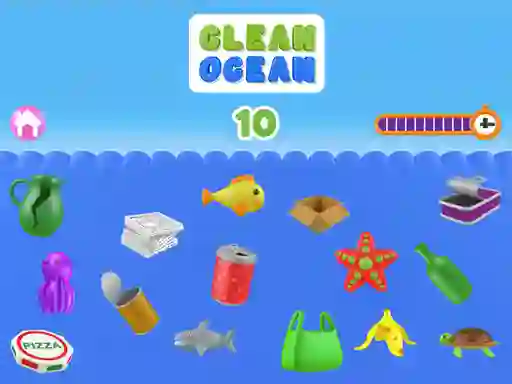 Permainan Clean Ocean secara online