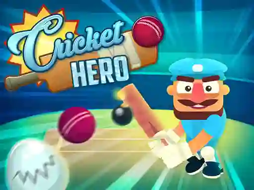 Permainan Cricket Hero secara online