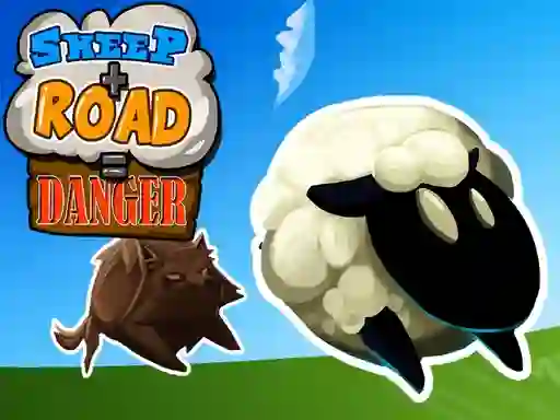 Permainan Sheep + Road u003d Danger secara online