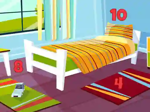 Permainan Rooms Hidden Numbers secara online