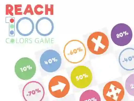 Permainan Reach 100 Game of dots secara online