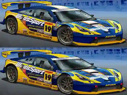 Permainan Spot Differences: Race Car secara online