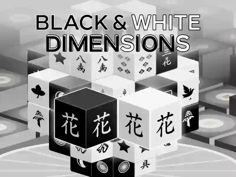 Permainan Black and White Dimensions secara online