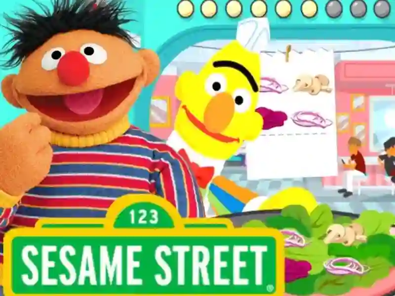 Permainan 123 Sesame Street: Super Salad Diner secara online