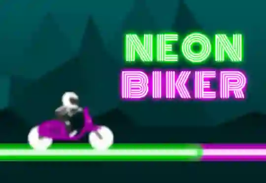 Permainan Neon Biker secara online