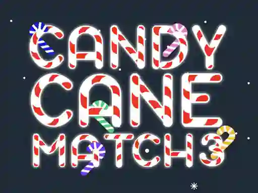 Permainan Candy Cane Match 3 secara online