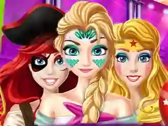 Permainan Halloween Princess Party secara online