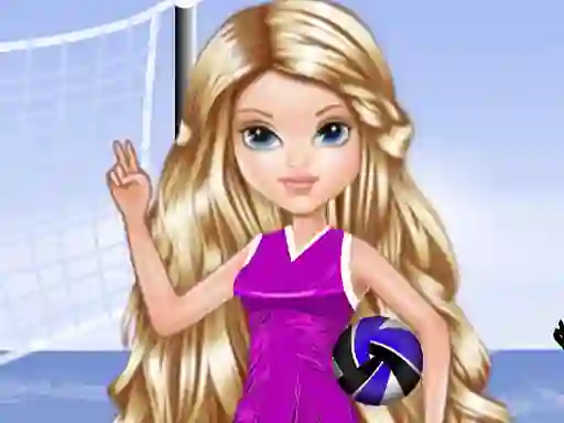 Permainan Barbie Volleyball Dress secara online