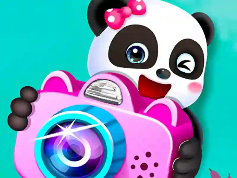Permainan Baby Panda Photo Studio secara online