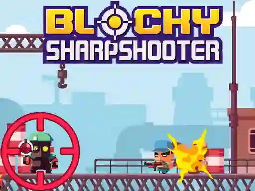 Permainan Blocky Sharpshooter secara online