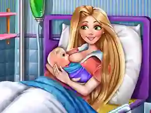 Permainan Goldie Princess Mommy Birth secara online