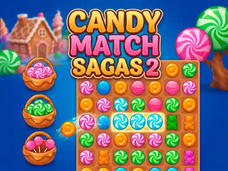 Permainan Candy Match Saga 2 secara online