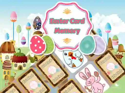 Permainan Easter Card Memory secara online