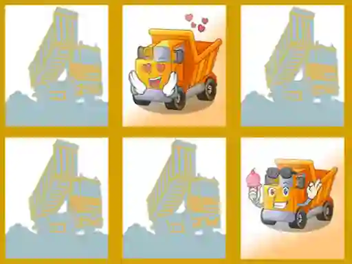 Permainan Dump trucks memory secara online