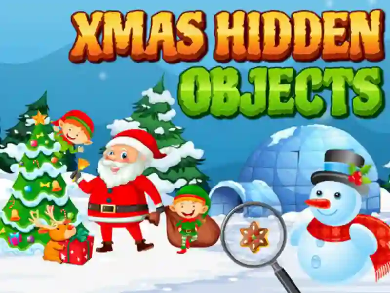 Permainan Xmas hidden objects secara online