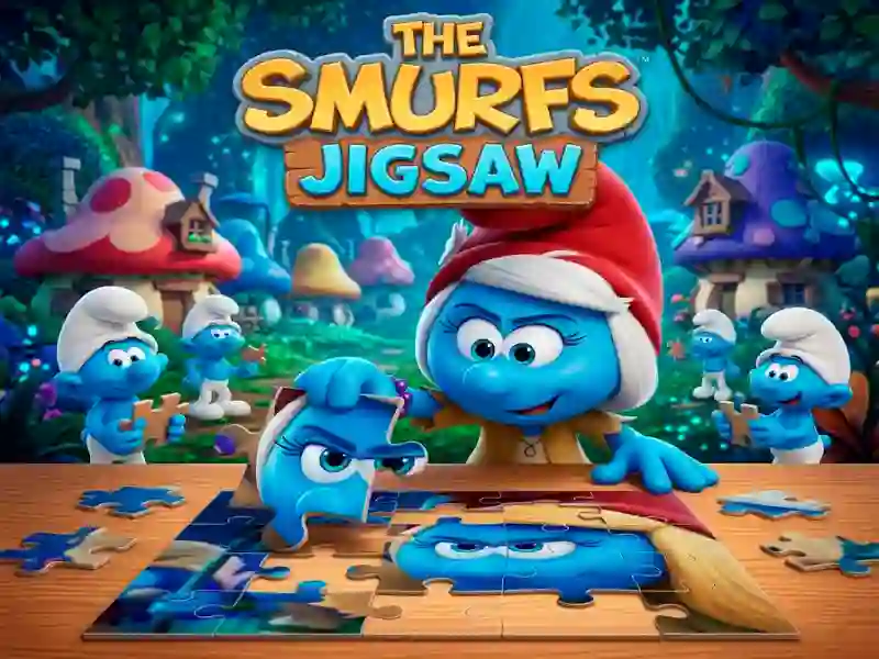 Permainan The Smurfs Jigsaw secara online