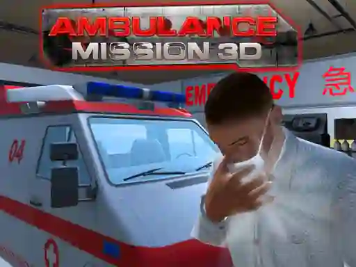 Permainan Ambulance Mission 3d secara online