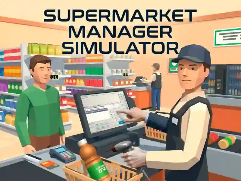 Permainan Supermarket Manager Simulator secara online
