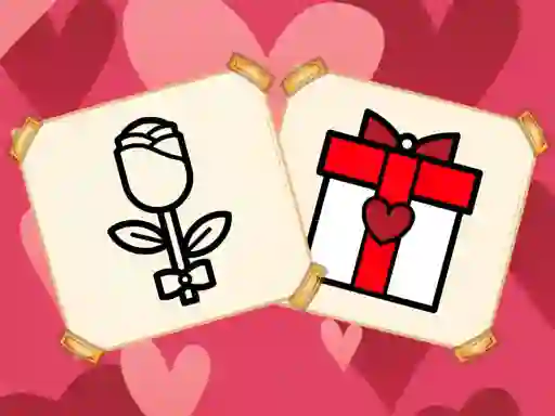 Permainan Valentine Present Coloring secara online