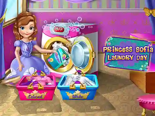 Permainan Young Princess Laundry Day secara online