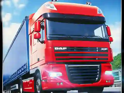 Permainan Euro Truck Simulator Cargo Truck Drive secara online