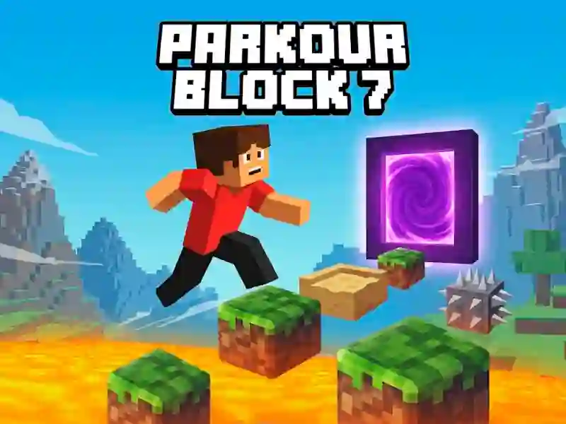 Permainan Parkour Block 7 secara online