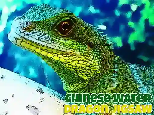 Permainan Chinese Water Dragon Jigsaw secara online